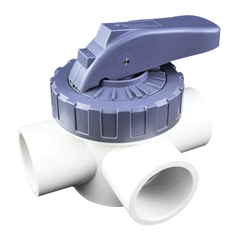 Emaux 50mm 3 Way Valve Emaux 50mm 3 Way Valve